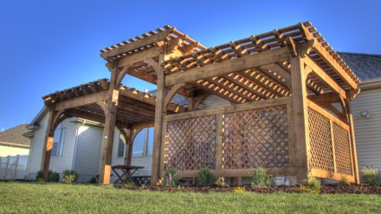 Idaho Falls Pergola Installation