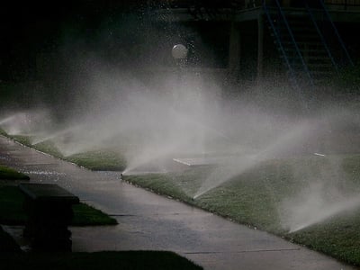 How much does a sprinkler system cost