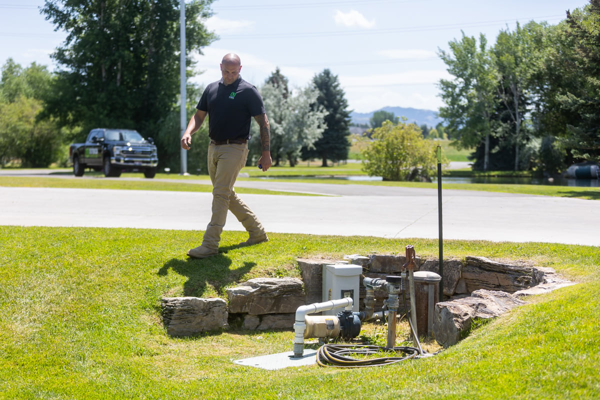 account manager irrigation sprinkler inspection equipment