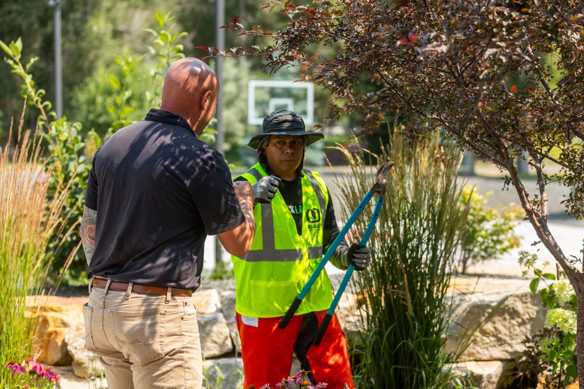 crew safety action service maintenance plants pruning