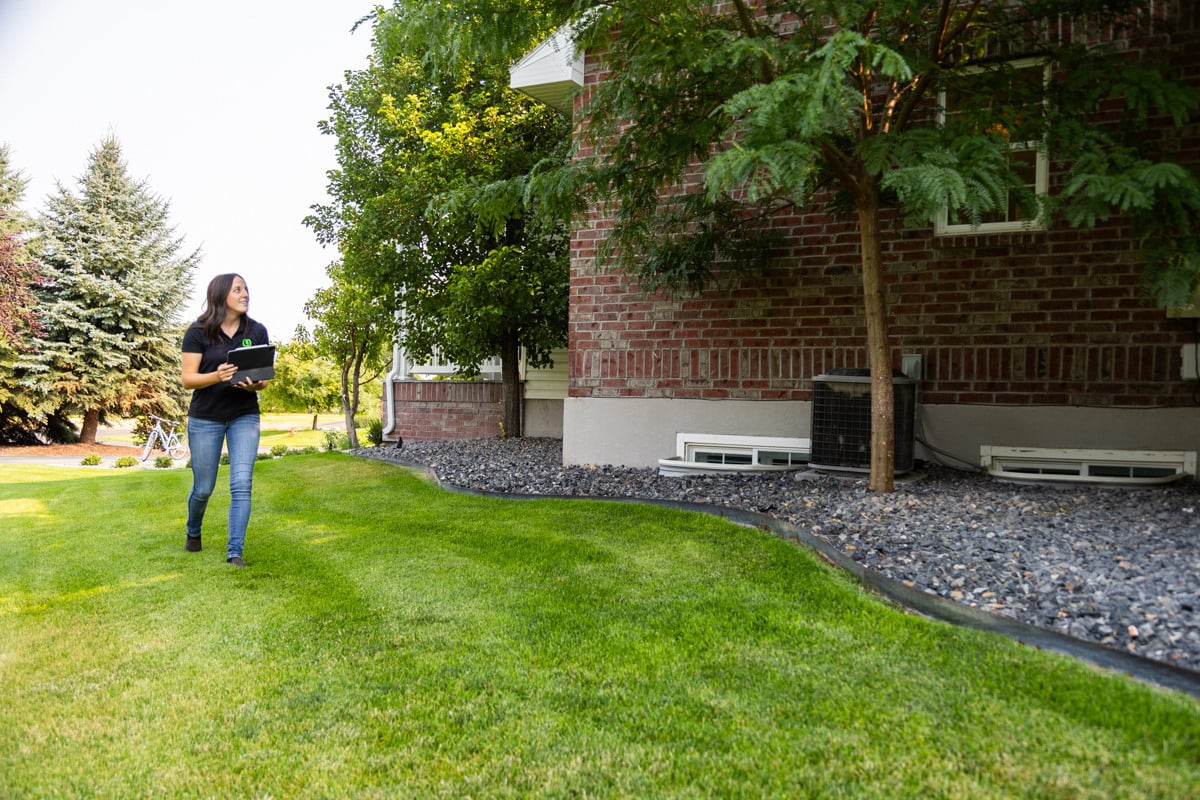 design measure site survey staff turf lawn grass 14