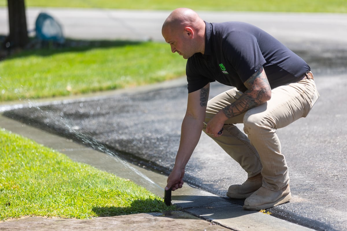 residential maintenance irrigation account manager sprinkler inspection 3