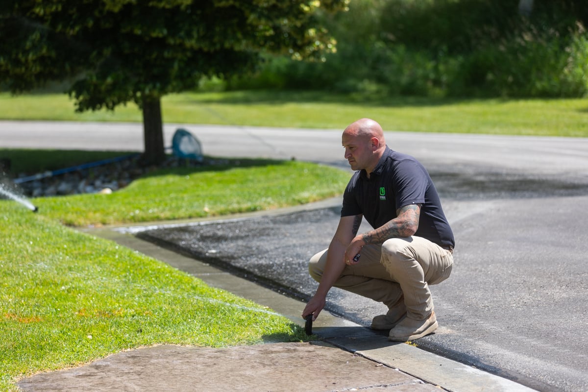 residential maintenance irrigation account manager sprinkler inspection 4