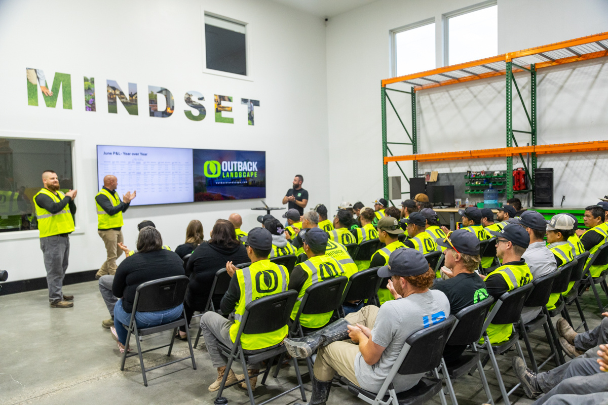 staff crew safety training meeting office yard shop 21